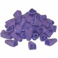 Cable Wholesale RJ45 Strain Relief Boots, Purple, 50PK SR-8P8C-PU